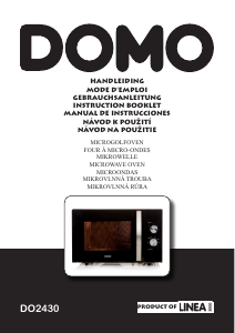 Bedienungsanleitung Domo DO2431 Mikrowelle