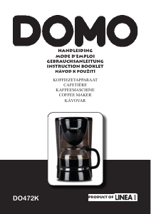 Manuál Domo DO472K Kávovar