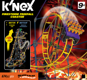 Mode d’emploi K'nex set 51539 Thrill Rides Firestorm Freefall