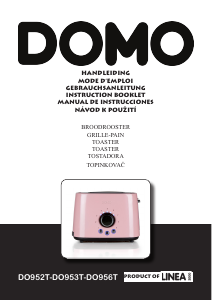 Bedienungsanleitung Domo DO956T Toaster