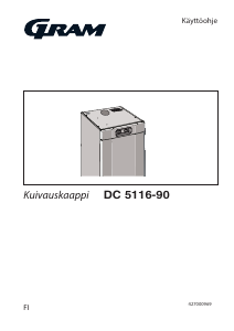 Käyttöohje Gram DC 5116-90 Kuivausrumpu