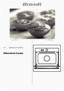 Manuál Brandt BKS6135X Mikrovlnná trouba