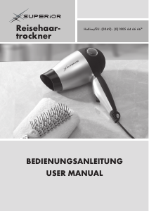 Bedienungsanleitung Superior RCY-3 Haartrockner