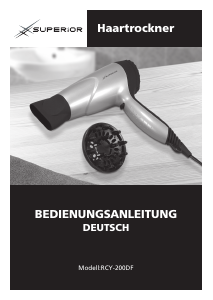 Bedienungsanleitung Superior RCY-200DF Haartrockner