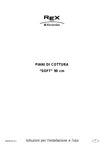 Manuale Electrolux-Rex PT95V Piano cottura
