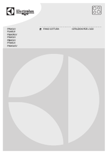 Manuale Electrolux-Rex PB640UV Piano cottura