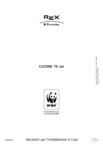 Manuale Electrolux-Rex RG7ASM Cucina