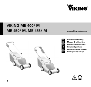 Manual de uso Viking ME 400 Cortacésped