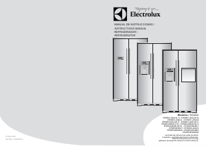 Bruksanvisning Electrolux ERSB51J5MLS Kyl-frys