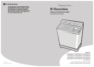 Manual de uso Electrolux EWTE12M5FSJW Lavadora