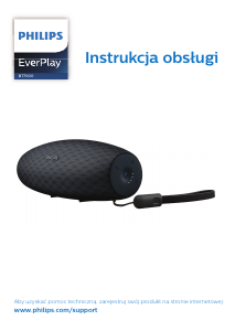 Instrukcja Philips BT7900A EverPlay Głośnik