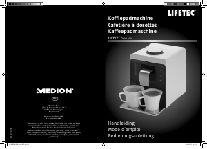 Handleiding Lifetec MD 14020 Koffiezetapparaat