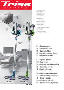 Priručnik Trisa Quick Clean Comfort T8124 Usisavač
