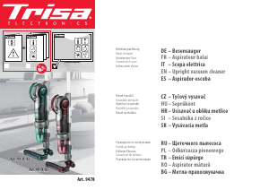 Manual Trisa Quick Clean Professional T7843 Vacuum Cleaner