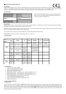 Manuál Solight TE83 Meteostanice