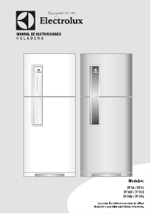 Manual de uso Electrolux DF3000B Frigorífico combinado