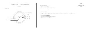 Bruksanvisning Earnshaw ES-8092-01 Investigator Armbandsur