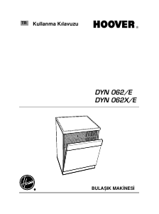 Kullanım kılavuzu Hoover HDP 1L57W-17 Bulaşık makinesi