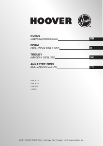 Manual Hoover HOA1WX Oven