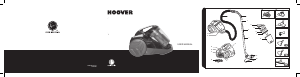 Bruksanvisning Hoover CH51_SV20001 Dammsugare