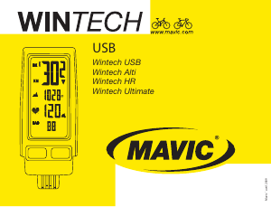 Manual Mavic Wintech Alti Cycling Computer