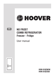 Bruksanvisning Hoover HVN 6182W5K Kyl-frys