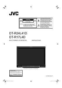 Handleiding JVC DT-R17L4D LCD monitor