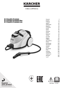 Manual de uso Kärcher SC 5 EasyFix Premium Iron Limpiador de vapor