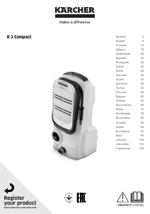 Manual de uso Kärcher K 2 Compact Limpiadora de alta presión