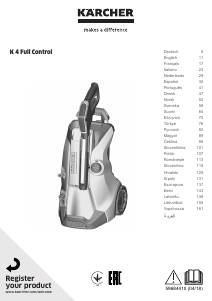 Посібник Kärcher K 4 Full Control Мийка високого тиску