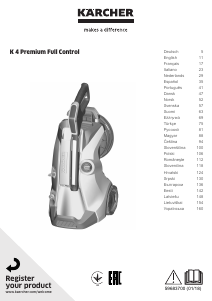 Bruksanvisning Kärcher K 4 Premium Full Control Högtryckstvätt