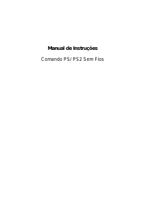 Manual Futime FT2363 (PlayStation) Controlador do jogo