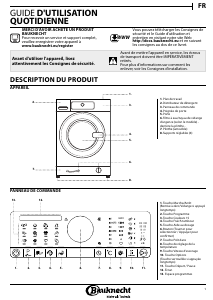 Mode d’emploi Bauknecht WA Eco 9281 Lave-linge