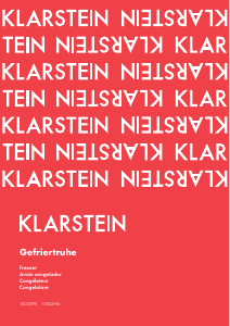 Mode d’emploi Klarstein 10032193 Congélateur