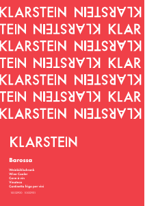 Bruksanvisning Klarstein 10032921 Barossa Vinkyl