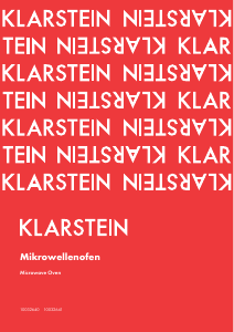 Bedienungsanleitung Klarstein 10032641 Mikrowelle