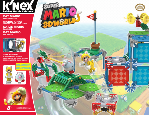 Kullanım kılavuzu K'nex set 38635 Super Mario Cat Mario