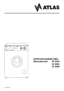 Handleiding Atlas W 2010 Wasmachine