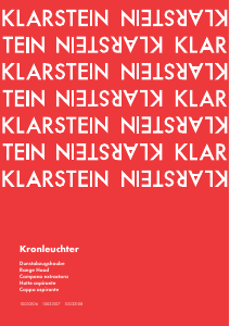 Bedienungsanleitung Klarstein 10033107 Dunstabzugshaube