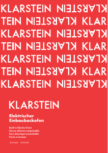 Manual de uso Klarstein 10032485 Horno