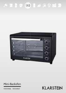 Manual Klarstein 10030767 Mini Oven