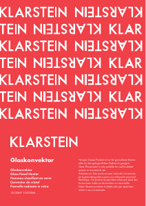 Bruksanvisning Klarstein 10032868 Värmefläkt