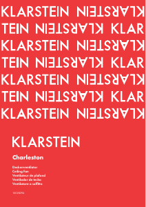Manuale Klarstein 10028294 Charleston Ventilatore da soffitto