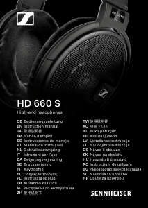 Bruksanvisning Sennheiser HD 660 S Hörlurar