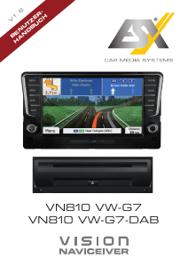 Bedienungsanleitung ESX VN810 VW-G7 Vision (Seat) Navigation