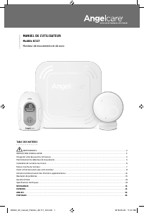 Handleiding Angelcare AC117 Babyfoon