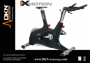 Mode d’emploi DKN X-Motion Vélo d’appartement
