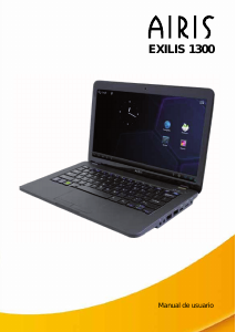 Manual de uso Airis Exilis 1300 Portátil