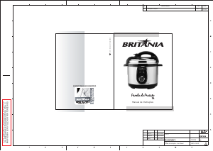 Manual Britania 3L Panela pressão