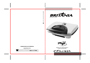 Manual Britania Mega Grill Grelhador de contacto